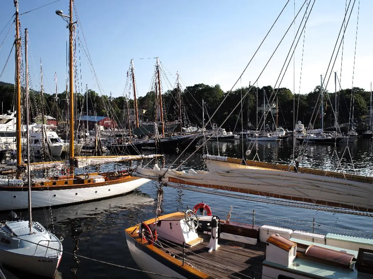 Recommended travel routes from Kiel, Germany to Norway, suggested by Travelprofi